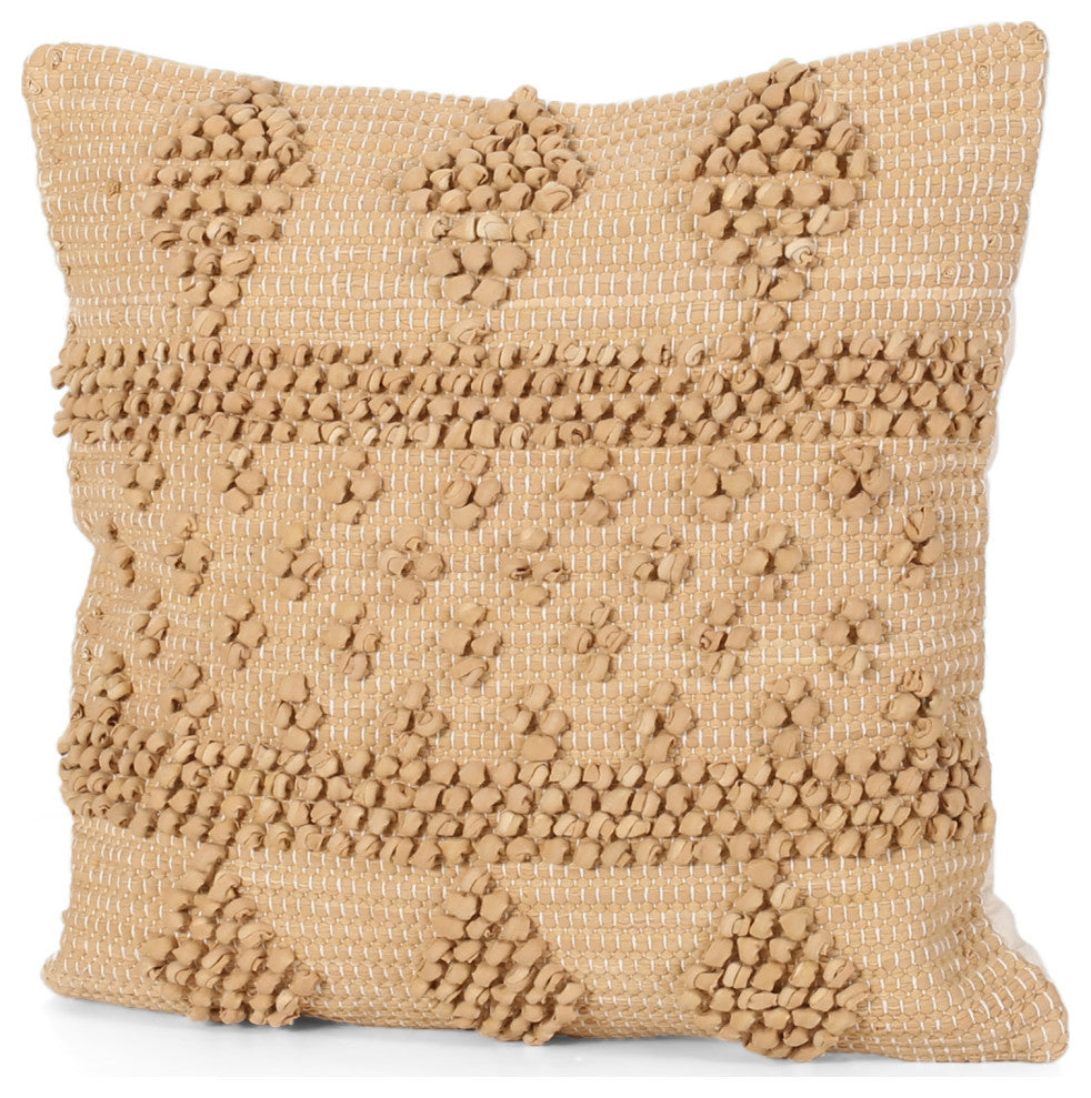 Easter Boho Cotton Chindi Pillow Cover