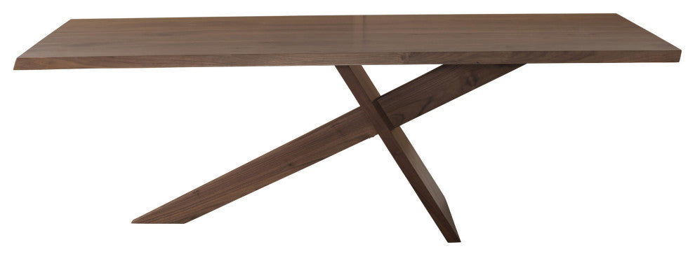 Samurai Walnut Wood Dining Table, HGNE107