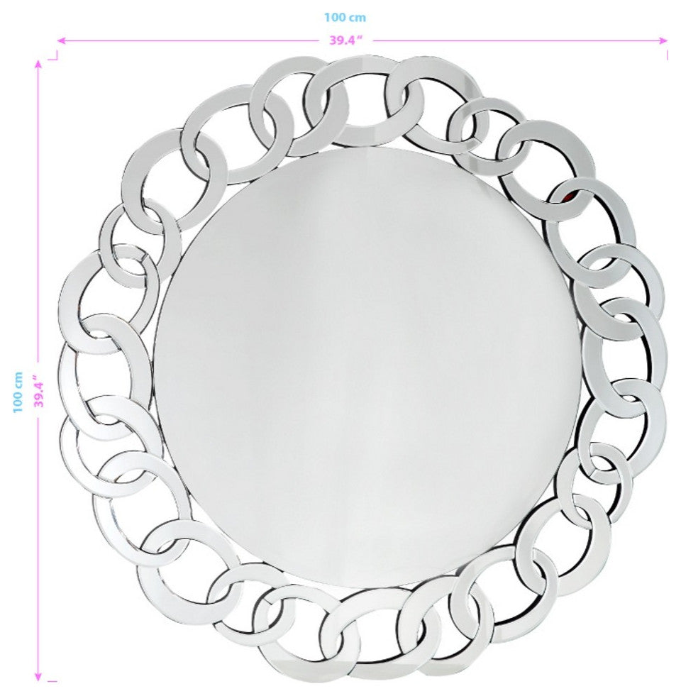 Silver Linked Mirror