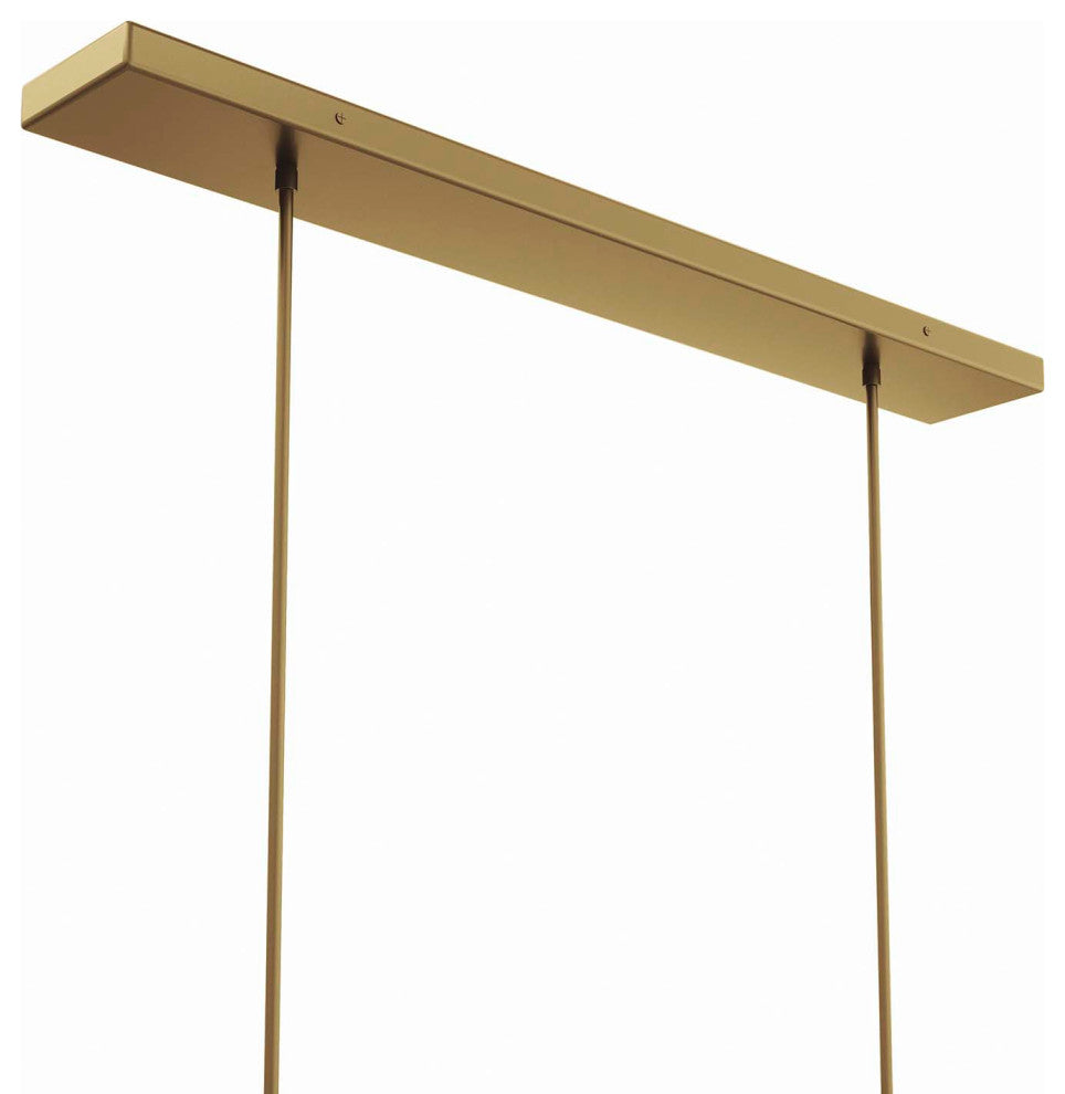 Enthrall 8-Light Chandelier, White Satin Brass