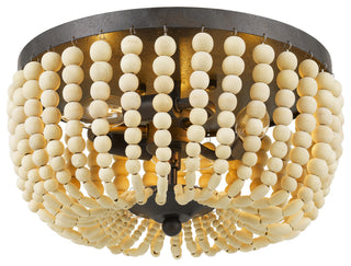 Crystorama Lighting Group 600 Rylee 3 Light 13"W Flush Mount Bowl - Antique