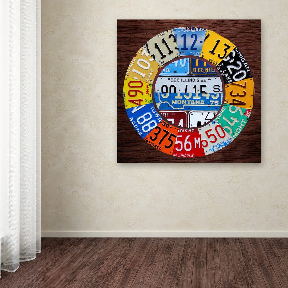"Clock Square" Canvas Art by Design Turnpike