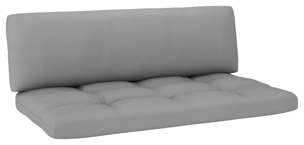 Vidaxl Pallet Sofa Cushions 2-Piece Gray