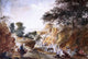 Camille Pissarro Landscape With Figures by a River Wall Decal Print
