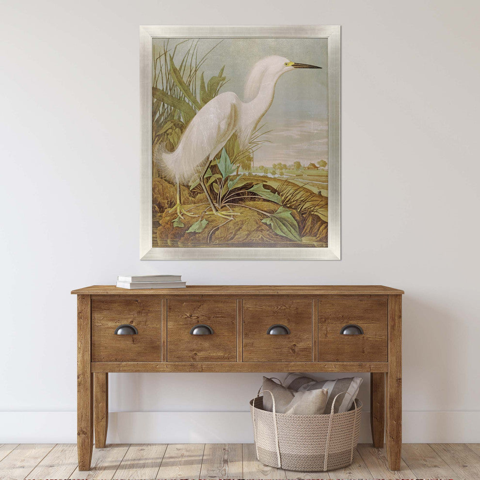 White Egret Artwork