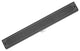 LUXE Square Grate Linear Drain, Matte Black, 48"