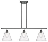 Innovations 516-3I-BK-GBC-84-LED 3 Light Island Light, Matte Black