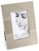Cosmo Nickel Plated And Mash Pattern Frame, 4"x6"