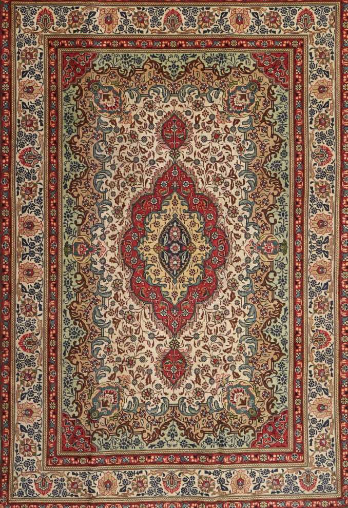 Ahgly Company Indoor Rectangle Traditional Area Rugs, 7' x 10'