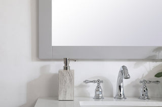 Anderson Rectangle Vanity Mirror 30", Gray