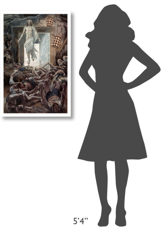 "The Resurrection" Digital Paper Print by James Tissot, 21"x32"