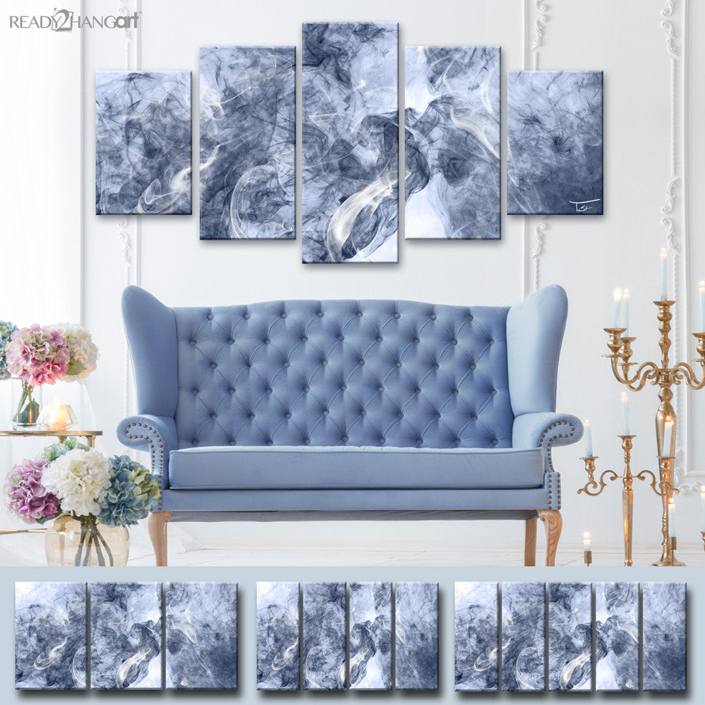 Ready2Hangart  'Glitzy Mist Iii' By Tristan Scott Canvas Art Set, 12" Hx12