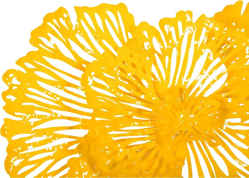 Flower Wall, Ivory, Small