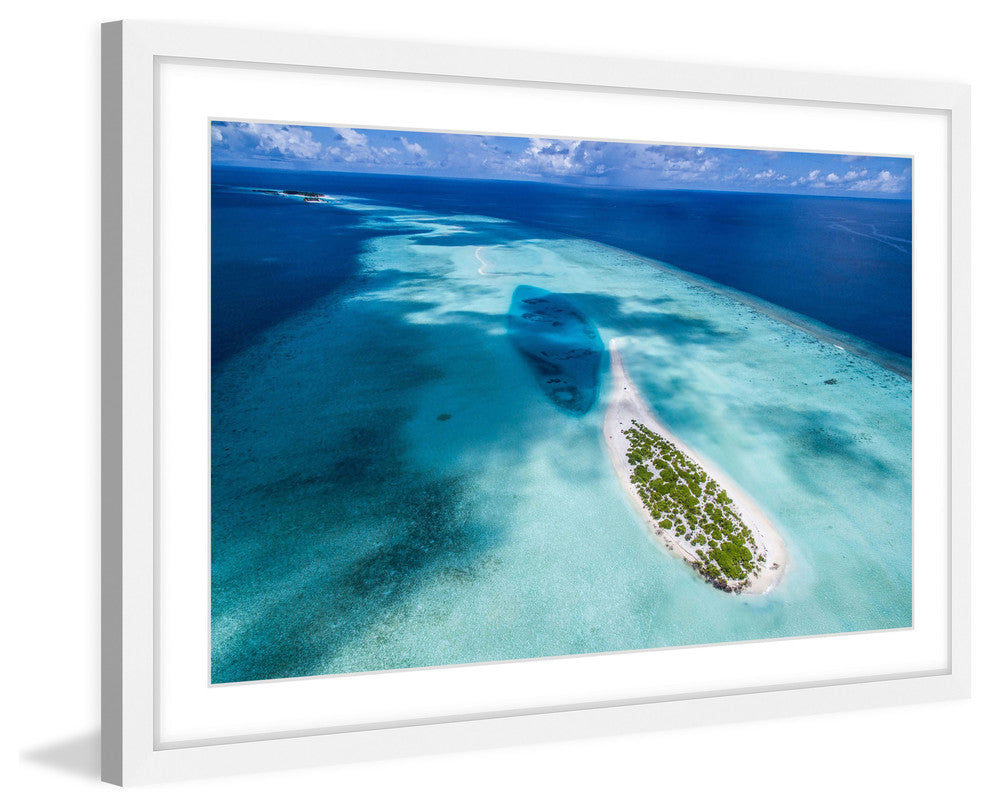"Sea Shadows" Framed Painting Print