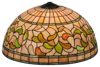 Meyda lighting 10977 20" Wide Tiffany Turning Leaf Shade