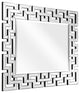 Rectangular Antique Wall Mirror, 0.75" Beveled Center, 40"x 31" Bathroom Mirror