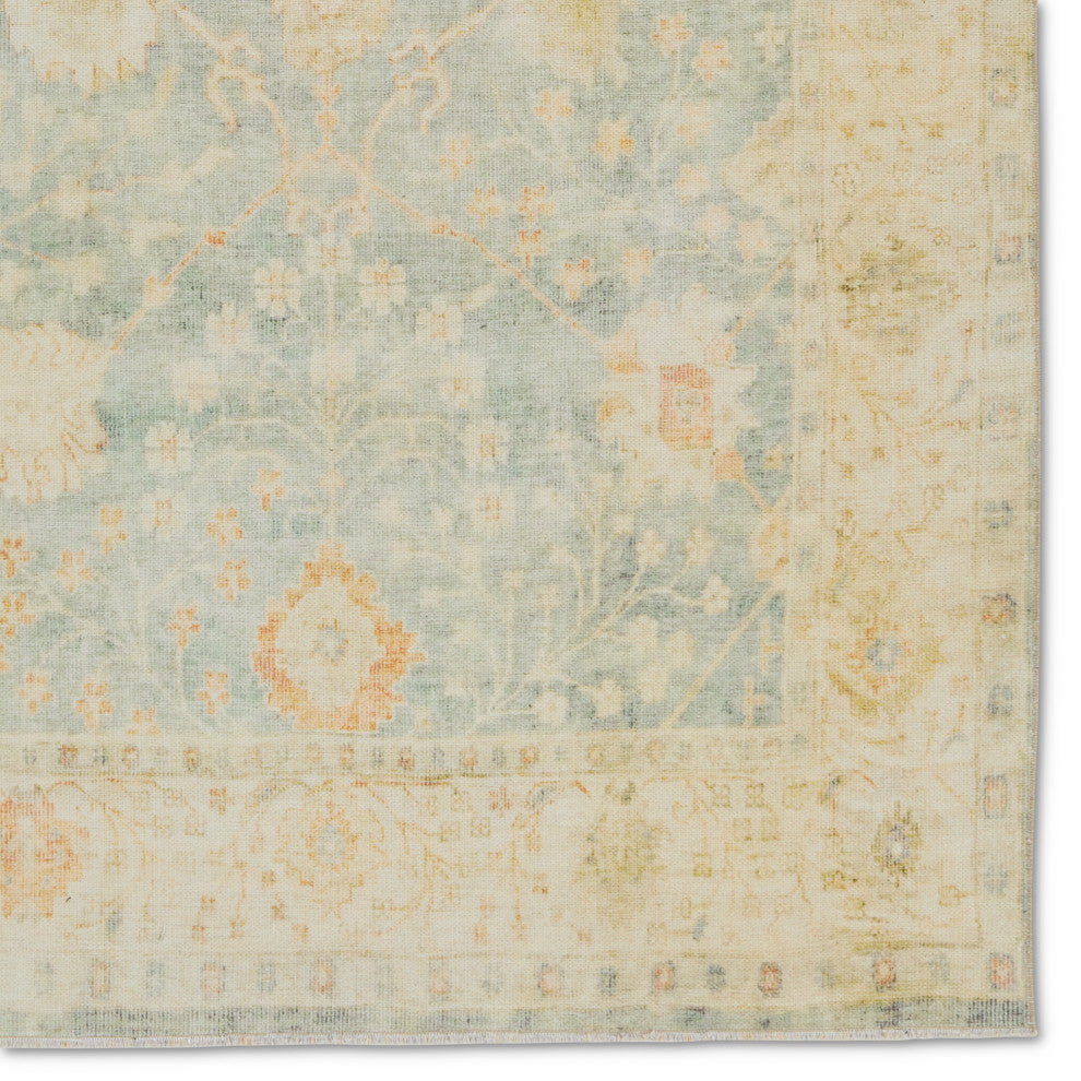 Jaipur Living Lovato Floral Blue/ Green Area Rug 4'X6'
