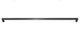 Square Bar Pull Pewter Cabinet Handle Stainless 12 mm., 24" Center-to-Center