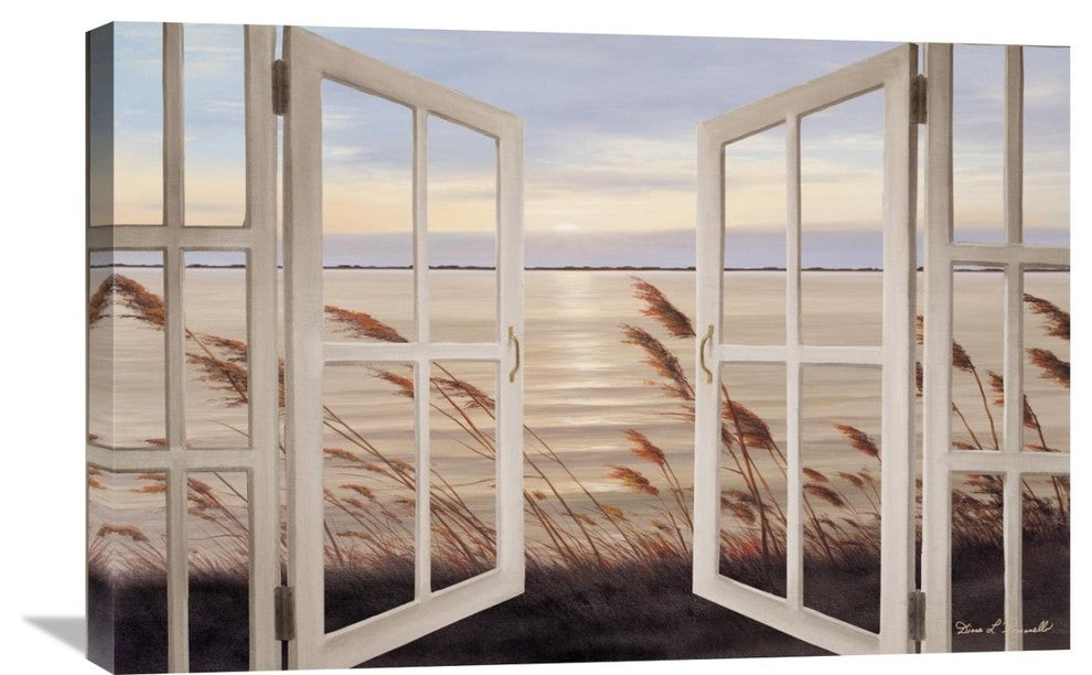 "Salt Air Breeze" Stretched Canvas Giclee by Diane Romanello, 30"x20"