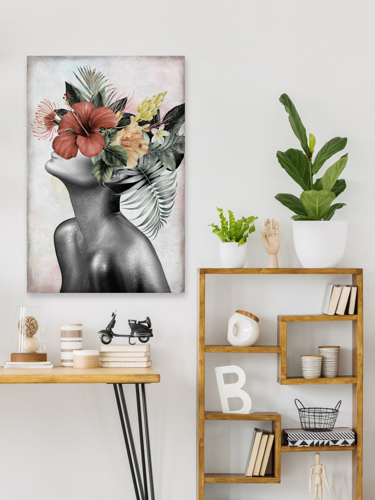 "Comfy" Painting Print on Wrapped Canvas, 8x12
