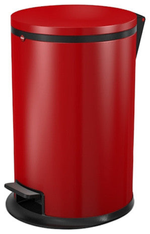 Hailo Pure Waste Bin  "M", Red