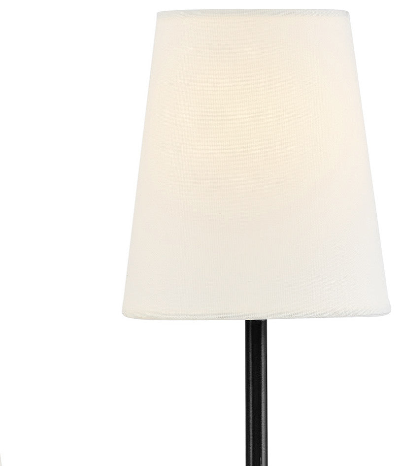 Lark Cora Large Two Light Sconce, Black