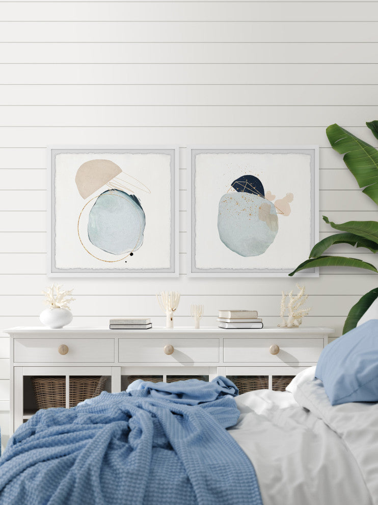 Broken Dimension Diptych, 2-Piece Set, 12x12 Panels