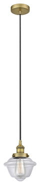 Innovations 616-1PH-BB-G532 1-Light Mini Pendant, Brushed Brass