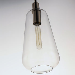 Maxim 11114CL Babylon 8"W Mini Pendant - Satin Brass