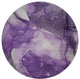 Premium Machine Washable Mayfield AMF522 Purple 8'' x 8'' Round Rug