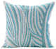 Blue Decorative Euro shams 26"x26" Silk, Arctic Layer