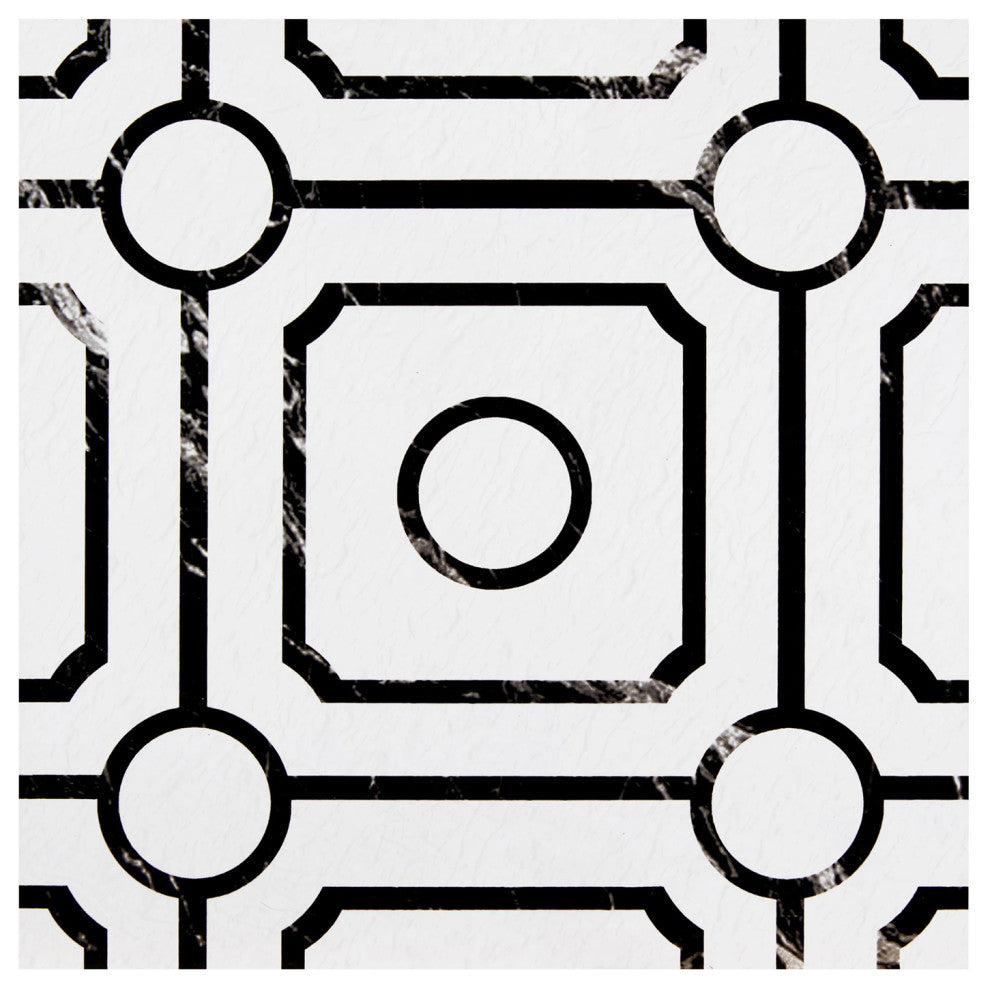 Achim Home Furnishing Retro 12" x 12" Self Adhesive Floor Tiles Carrera 20 Tile