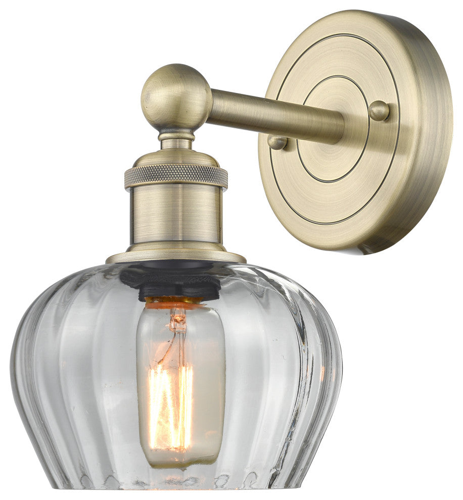 Innovations Fenton 1 6.5" Sconce Antique Brass