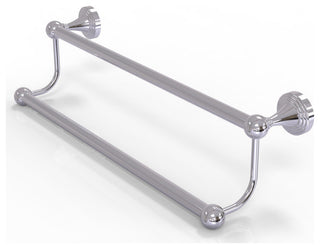 Sag Harbor 18" Double Towel Bar, Polished Chrome