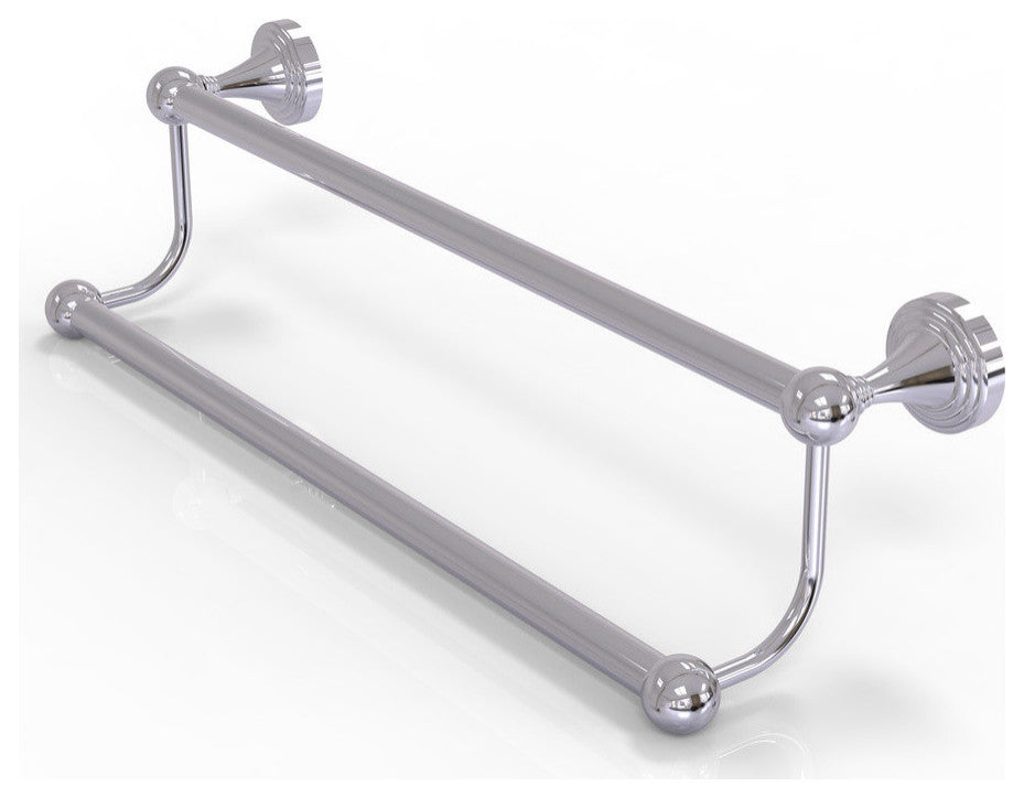 Sag Harbor 18" Double Towel Bar, Polished Chrome