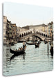 "Ponte Rialto Con Gondolas" By Alan Blaustein, Giclee on Gallery Wrap Canvas