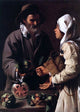 Pensionante Del saraceni The Fruit Vendor, 18"x27" Wall Decal