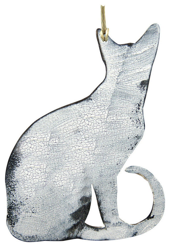 Cat Ornaments, Set of 3