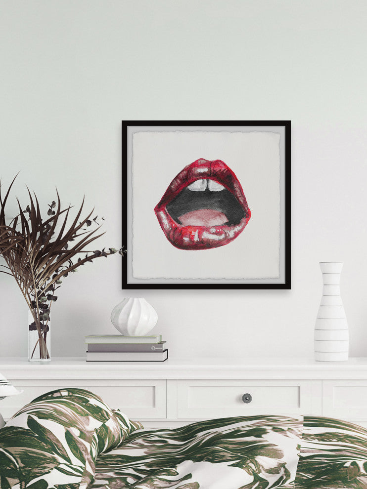 "Bittersweet" Framed Painting Print, 18x18
