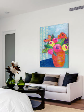 "October Morning" Painting Print on Wrapped Canvas, 40"x60"