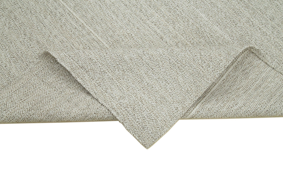 Rug N Carpet - Handmade Turkish 6' 1'' x 8' 10'' Decorative Wool Kilim Rug