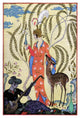 "Persia" Digital Paper Print by Georges Barbier, 14"x20"