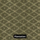 Diamond Pattern 3/8 Thick Indoor Area Rug Carpet, Plantation, 6x8