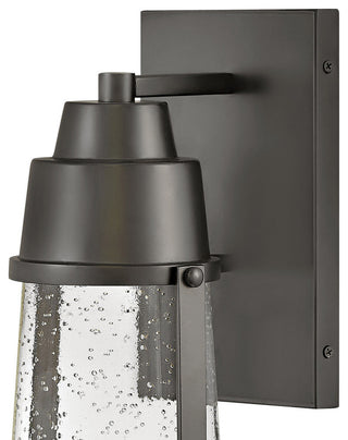 Hinkley Miles Medium Wall Mount Lantern, Black