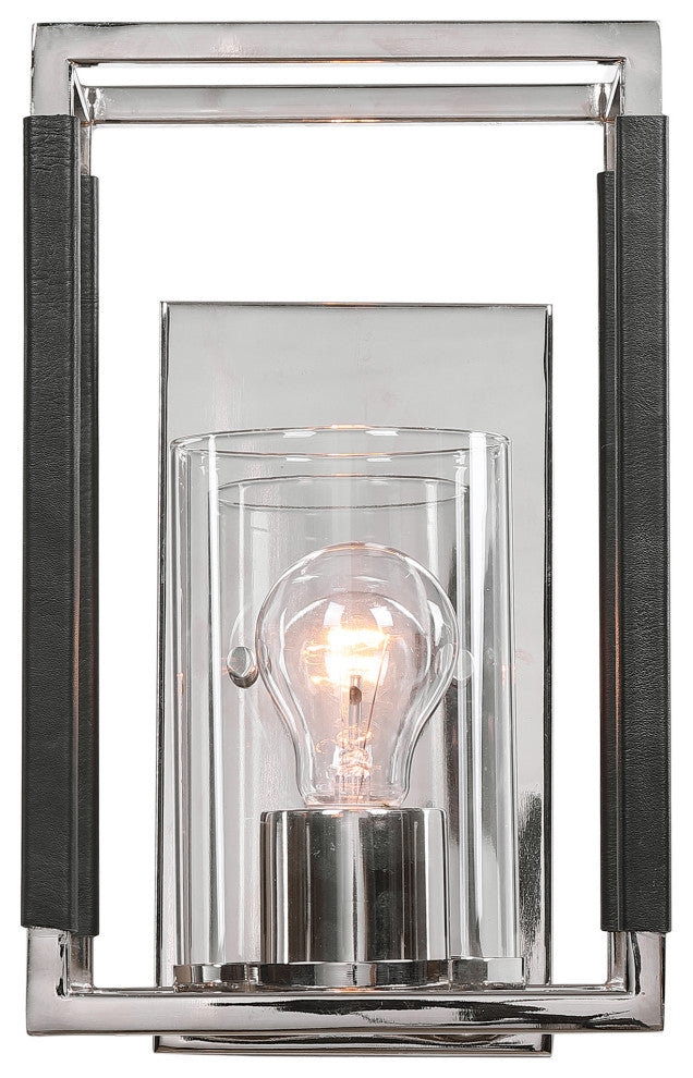 Uttermost Newburgh 1 Light Nickel Sconce