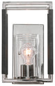 Uttermost Newburgh 1 Light Nickel Sconce