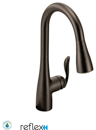 Moen 7594 Arbor Single Handle Pulldown Spray Kitchen Faucet - Oil Rubbed Bronze