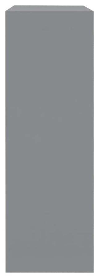 vidaXL wall cube shelves Floating Cube Shelves Display Shelves 3 Pcs Gray