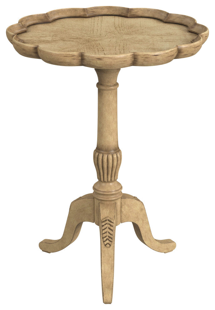 Butler Dansby Pedestal Table, Beige
