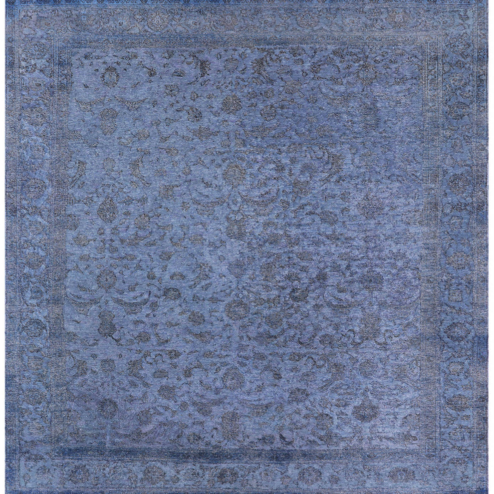 Ahgly Company Indoor Square Mid-Century Modern Area Rugs, 5' Square